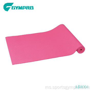 Tikar yoga pvc mesra alam yang tidak slip